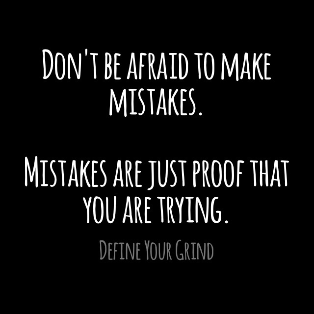 We all make mistakes but our mistakes do not define who we are