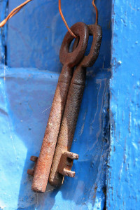 keys blue