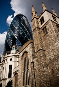 The Gherkin in London